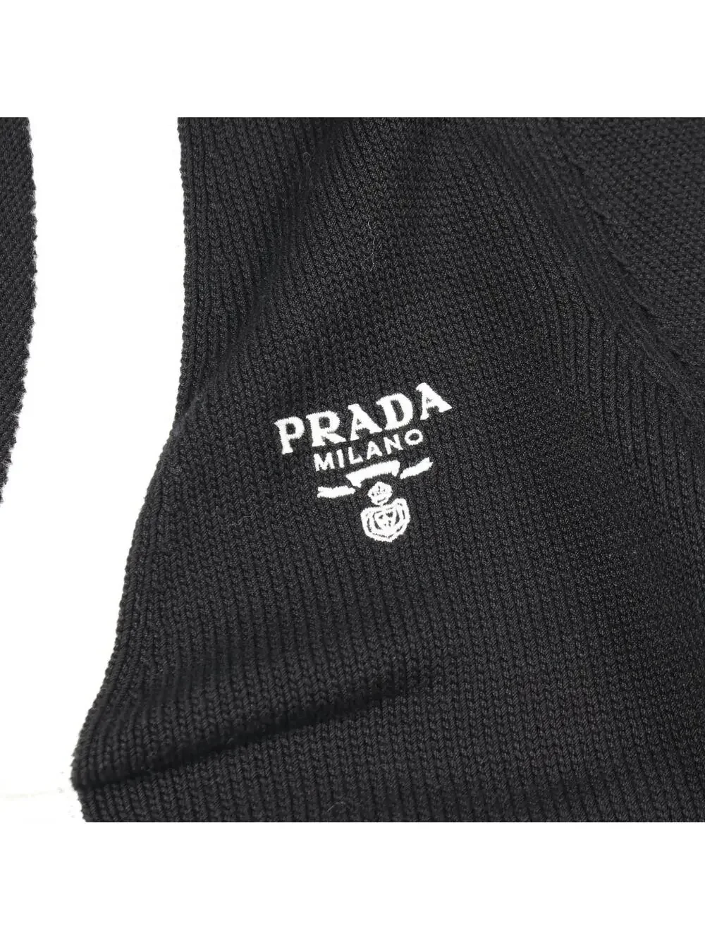 Prada Logo Embroidery Cardigan P25I04S #282180P10B
